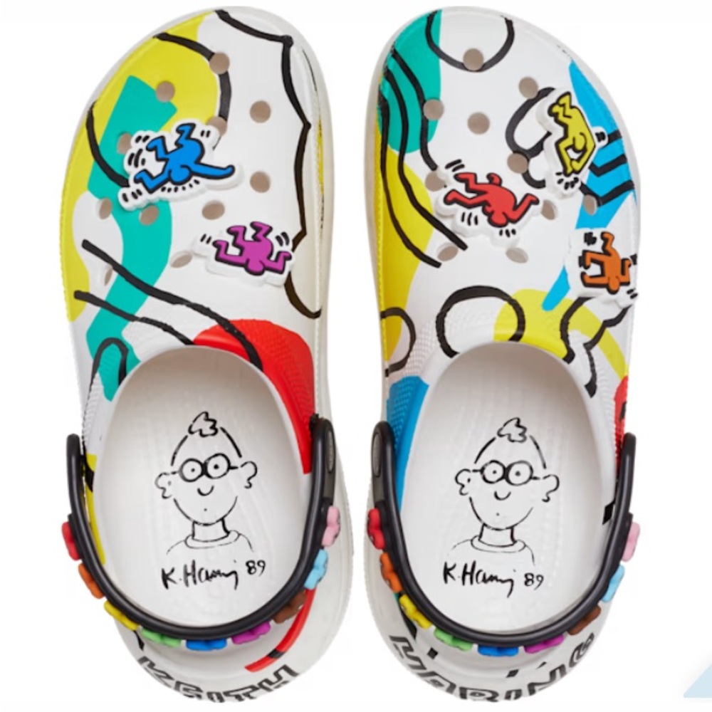 Crocs Keith Haring Mega Crush Clogs - Limited Collection
